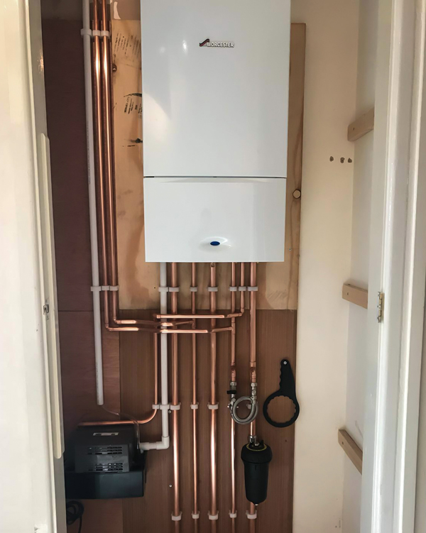 Boiler Pipework Install