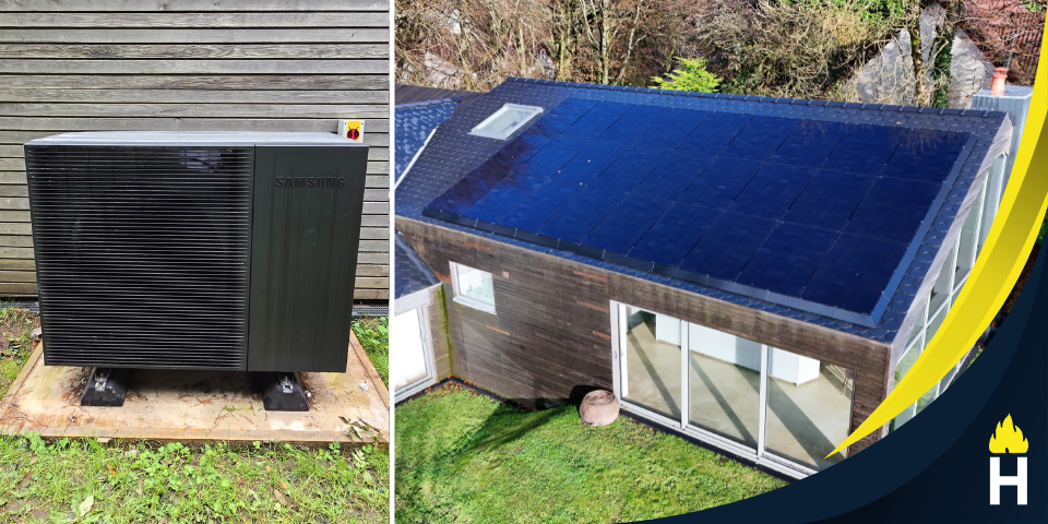 Solar Panels and Heat Pump Installation