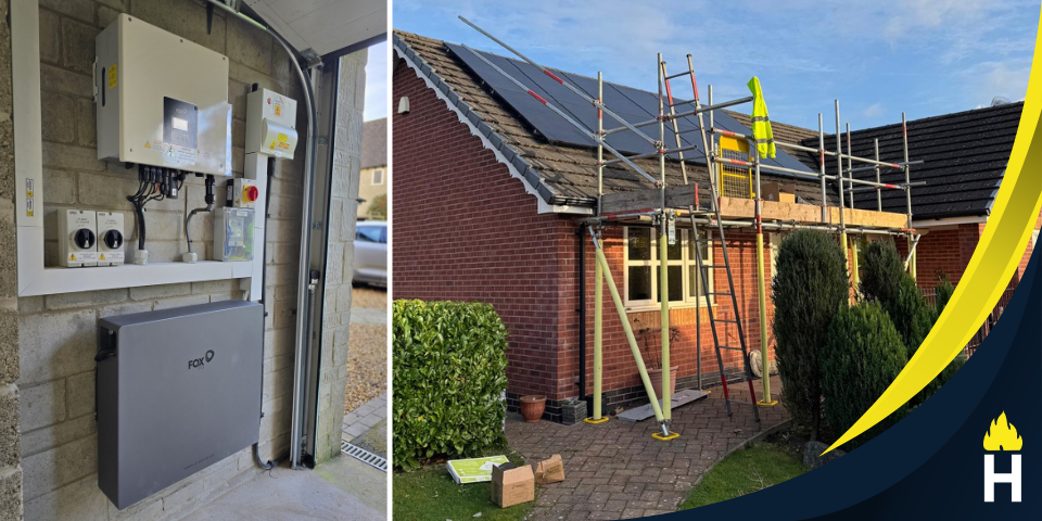 Solar Panels with Battery and Inverter