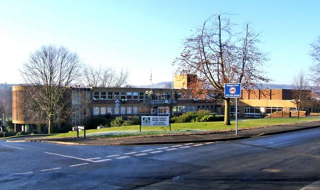 UK civic centre building (stock photo)