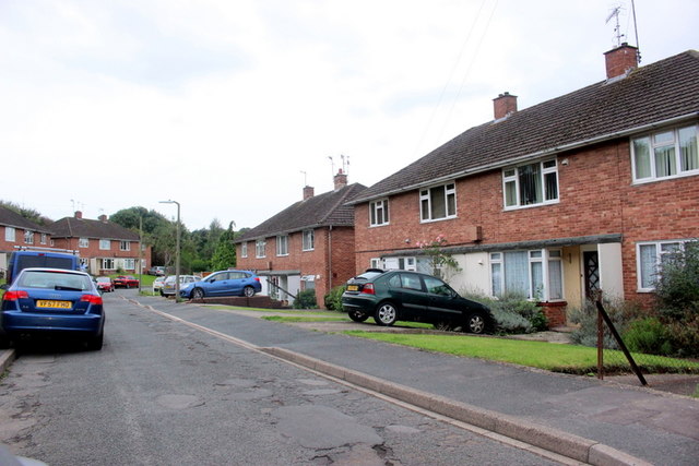 UK social housing bungalows (stock photo)